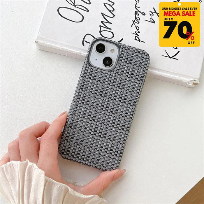 Textured Woven iPhone Case