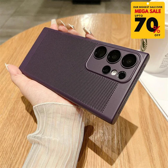 Luxury Breathable Mesh Phone Case