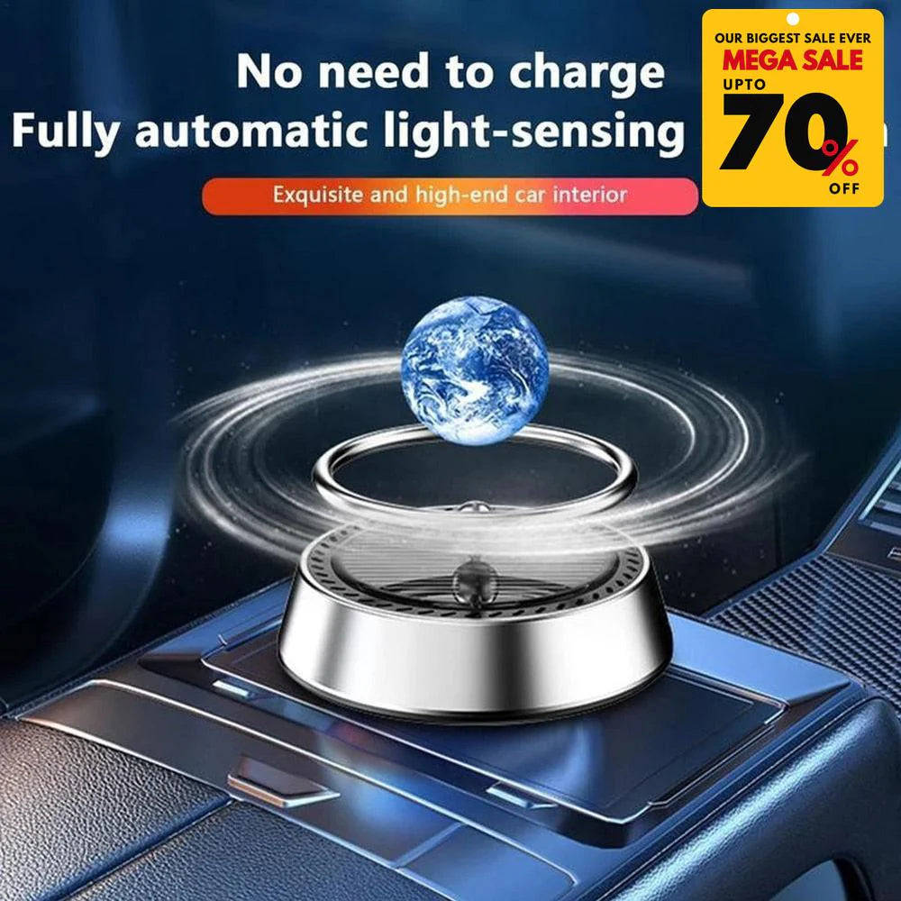 Revolving Planet Solar Car Air Freshener