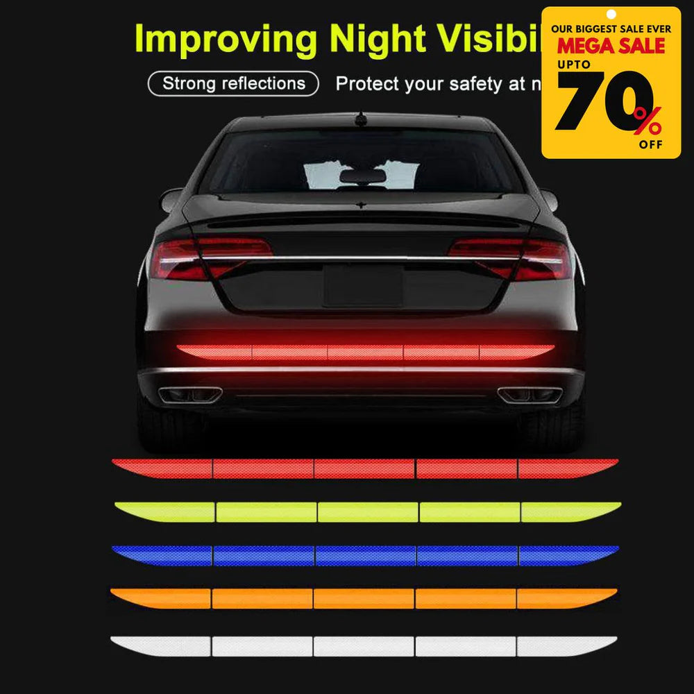 5 PCS Reflective Car Trunk Stickers