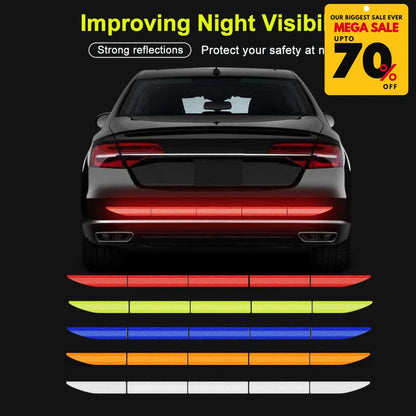 5 PCS Reflective Car Trunk Stickers