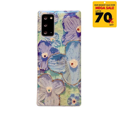 Floral Design Silicone Phone Case