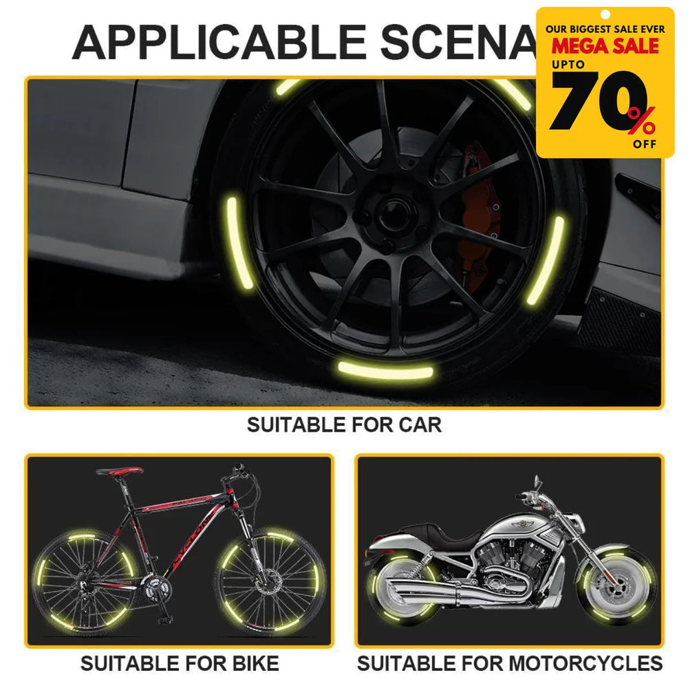 Reflective Rim Sticker