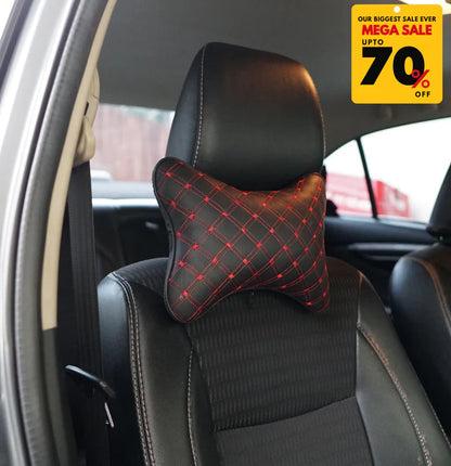 2 PCS Car Seat Neck Pillow