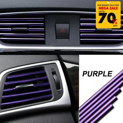 Car AC Decor Strip (10 PCS / PACK)