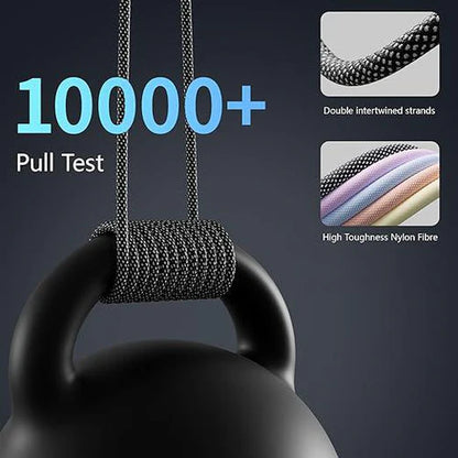 Braided Magnetic 66W Charging Cable