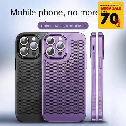 Luxury Breathable Mesh Phone Case