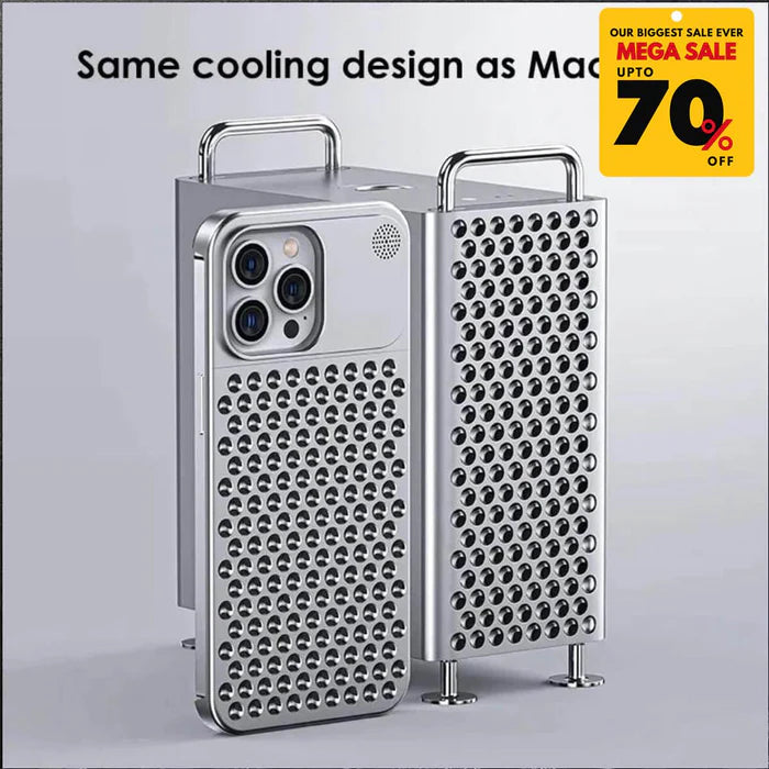 ALPHA Hybrid Metal Mesh iPhone Case