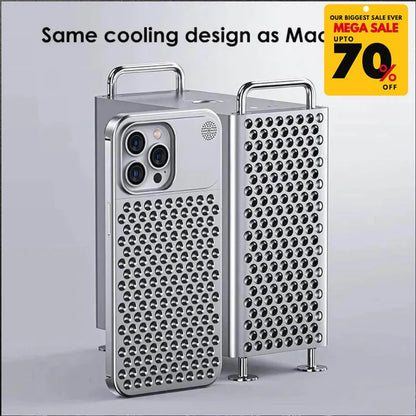 ALPHA Hybrid Metal Mesh iPhone Case