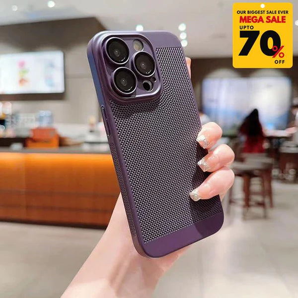 Luxury Breathable Mesh Phone Case
