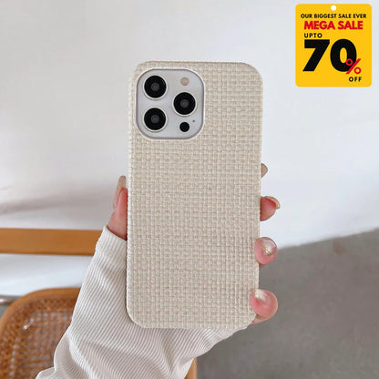 Textured Woven iPhone Case