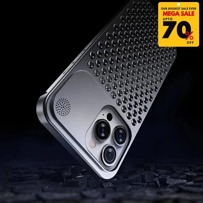 ALPHA Hybrid Metal Mesh iPhone Case