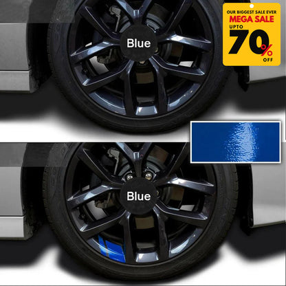 6 PCS Reflective Car Vinyl Rim Stickers