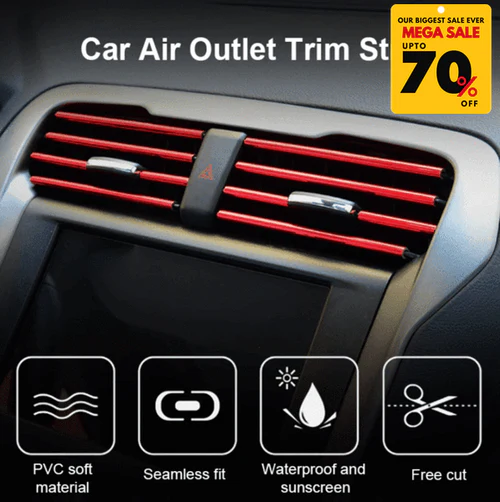 Car AC Decor Strip (10 PCS / PACK)