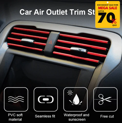 Car AC Decor Strip (10 PCS / PACK)