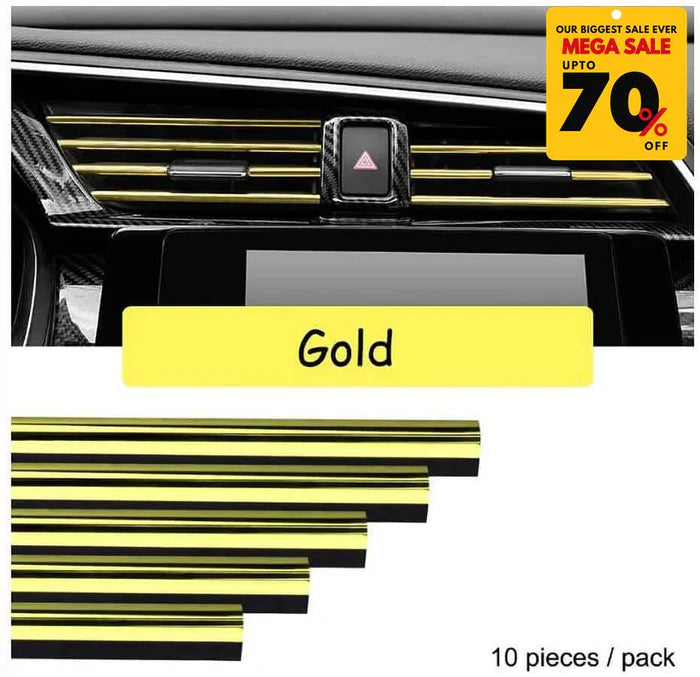 Car AC Decor Strip (10 PCS / PACK)