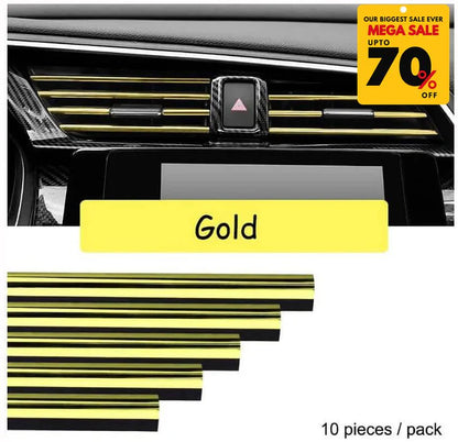 Car AC Decor Strip (10 PCS / PACK)