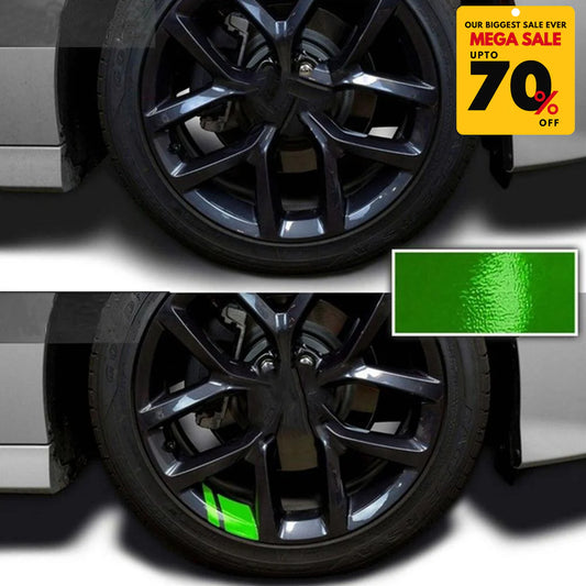 6 PCS Reflective Car Vinyl Rim Stickers