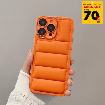 Golden Lens Puffer iPhone Case