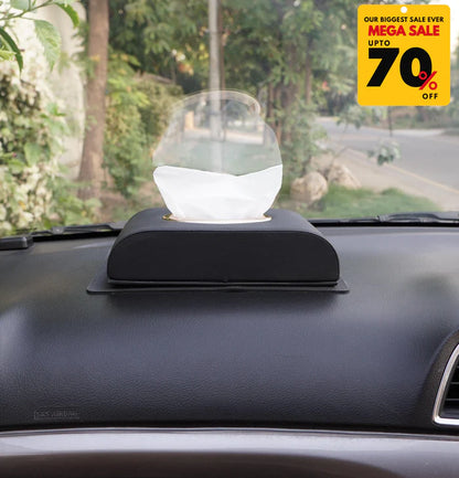 Premium PU Leather Tissue Box