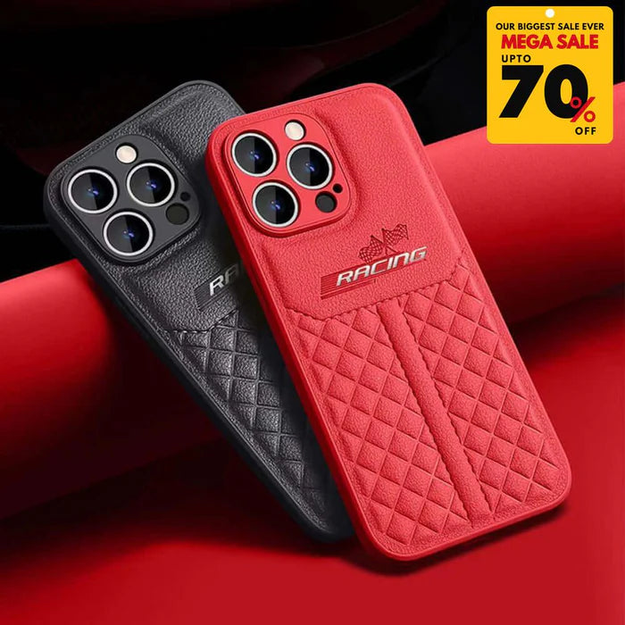 Pattern Leather iPhone Case