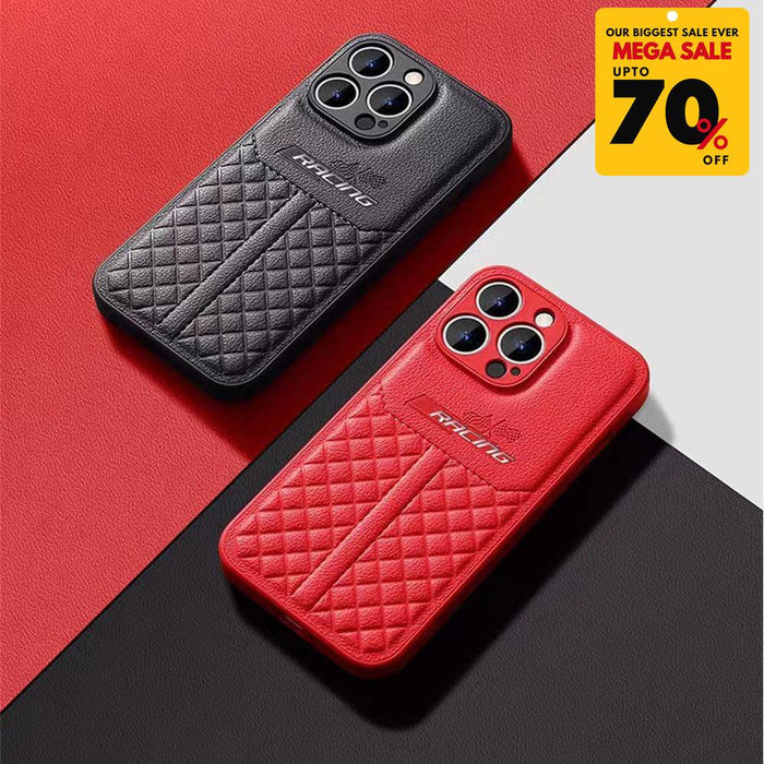 Pattern Leather iPhone Case