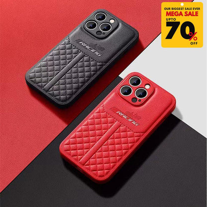 Pattern Leather iPhone Case