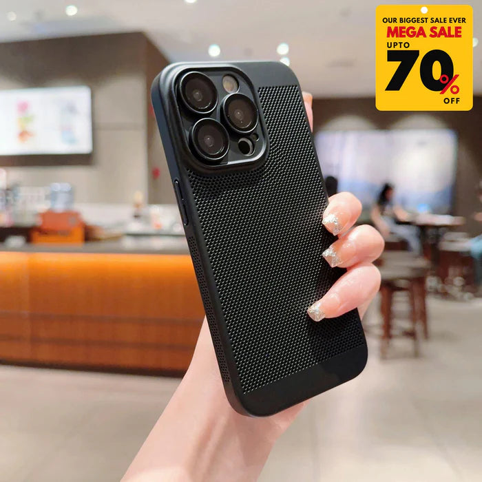 Luxury Breathable Mesh Phone Case