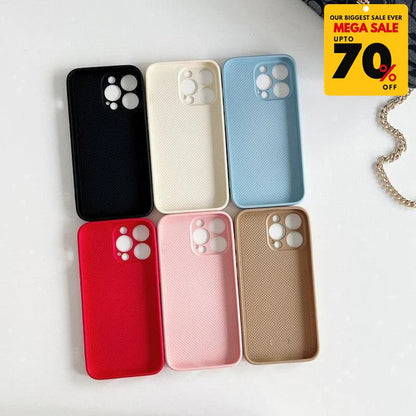 Pattern Leather iPhone Case