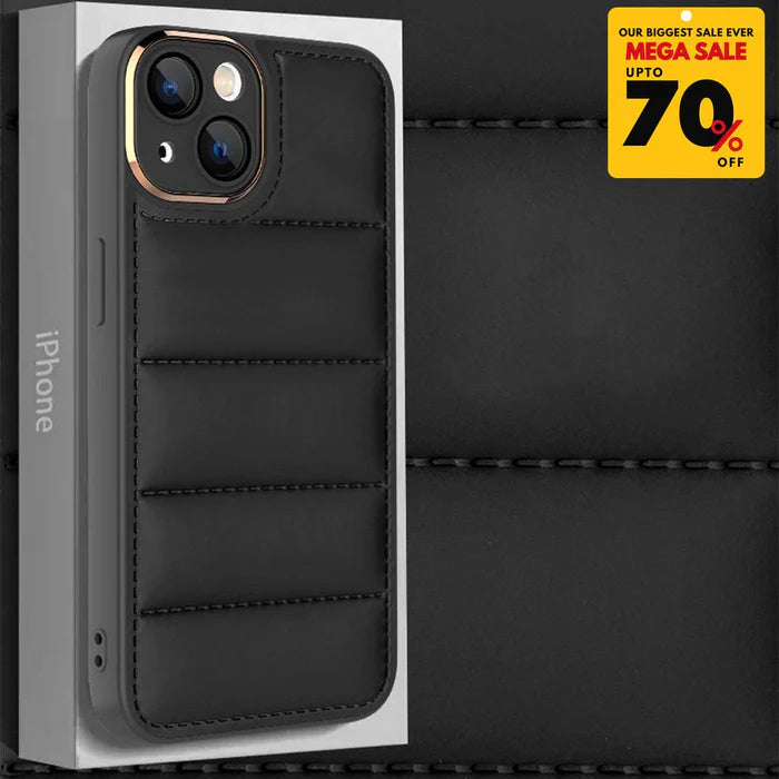 Golden Lens Puffer iPhone Case