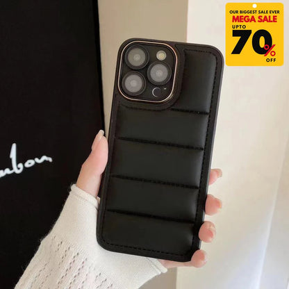 Golden Lens Puffer iPhone Case