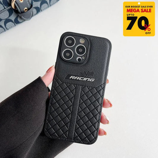 Pattern Leather iPhone Case