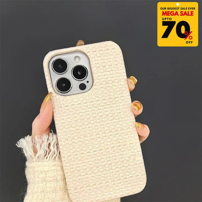 Textured Woven iPhone Case
