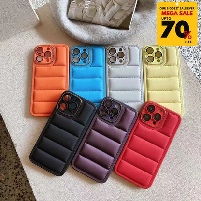 Golden Lens Puffer iPhone Case