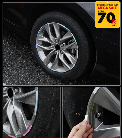 Laser Reflective Rim Stickers