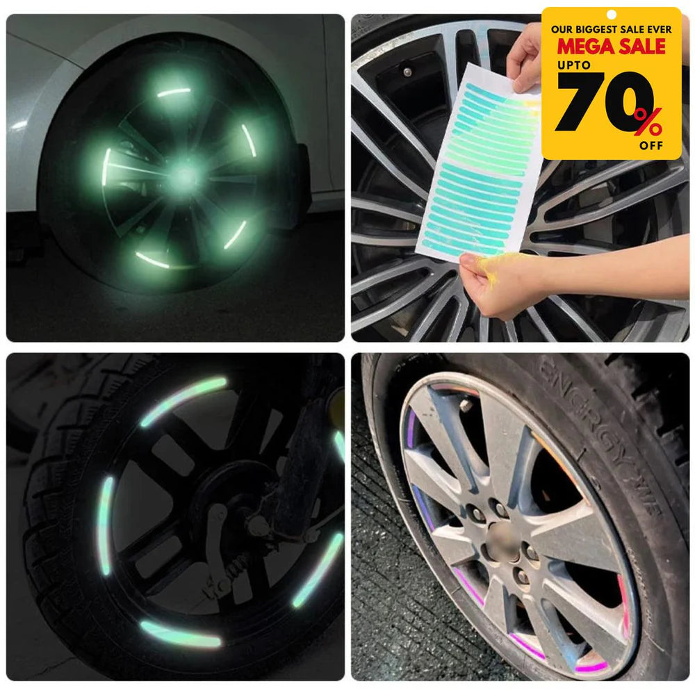 Laser Reflective Rim Stickers