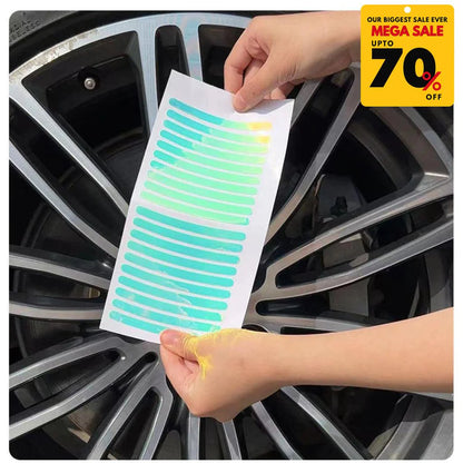 Laser Reflective Rim Stickers