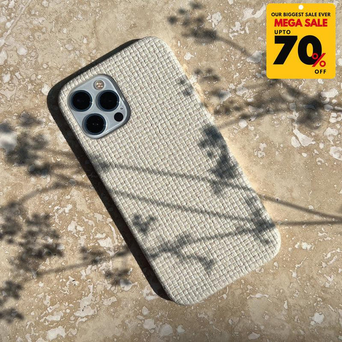 Textured Woven iPhone Case