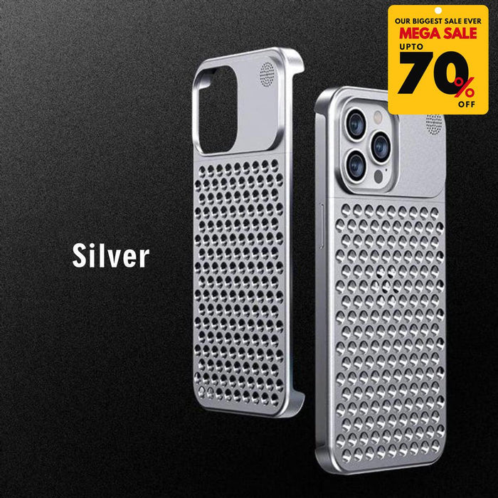 ALPHA Hybrid Metal Mesh iPhone Case