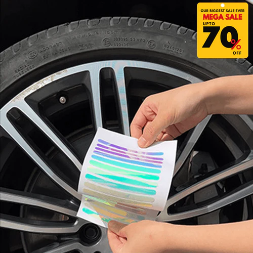 Laser Reflective Rim Stickers