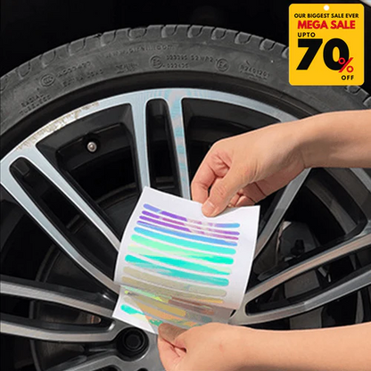 Laser Reflective Rim Stickers