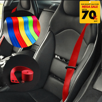 Colorful Car Seat Belts