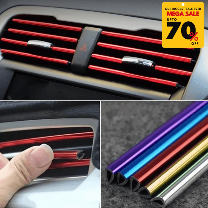 Car AC Decor Strip (10 PCS / PACK)