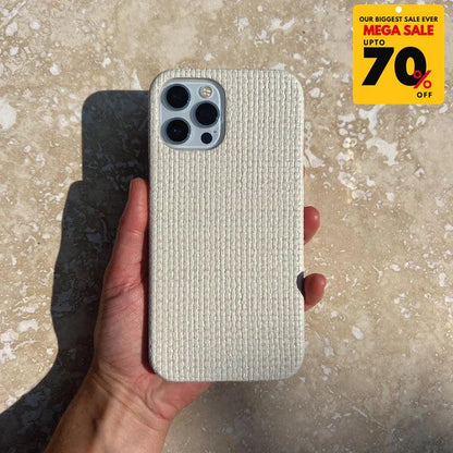 Textured Woven iPhone Case