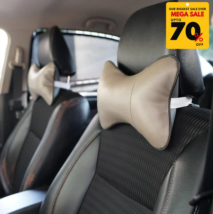 2 PCS Car Seat Neck Pillow