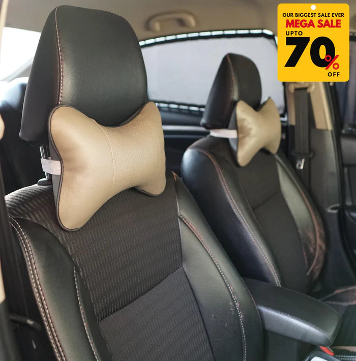 2 PCS Car Seat Neck Pillow