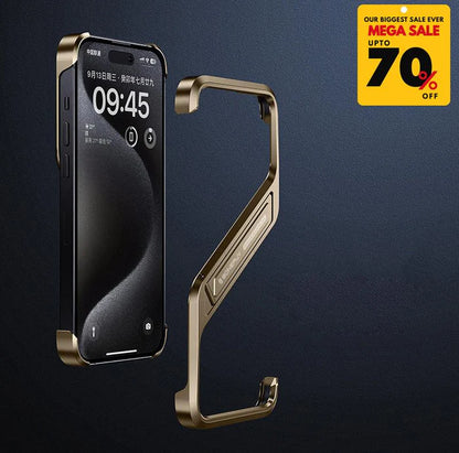 Rimless Z-Shaped Ultra Thin iPhone Case With Stand