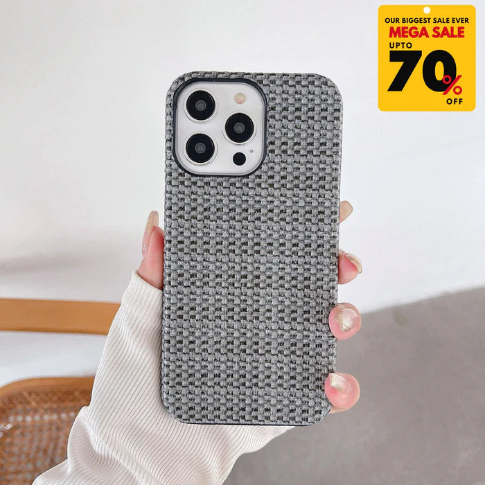 Textured Woven iPhone Case