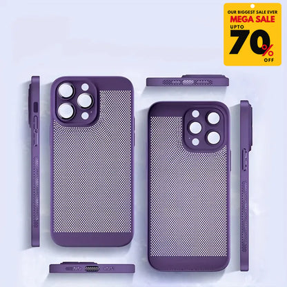 Luxury Breathable Mesh Phone Case