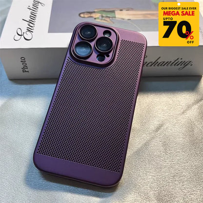 Luxury Breathable Mesh Phone Case